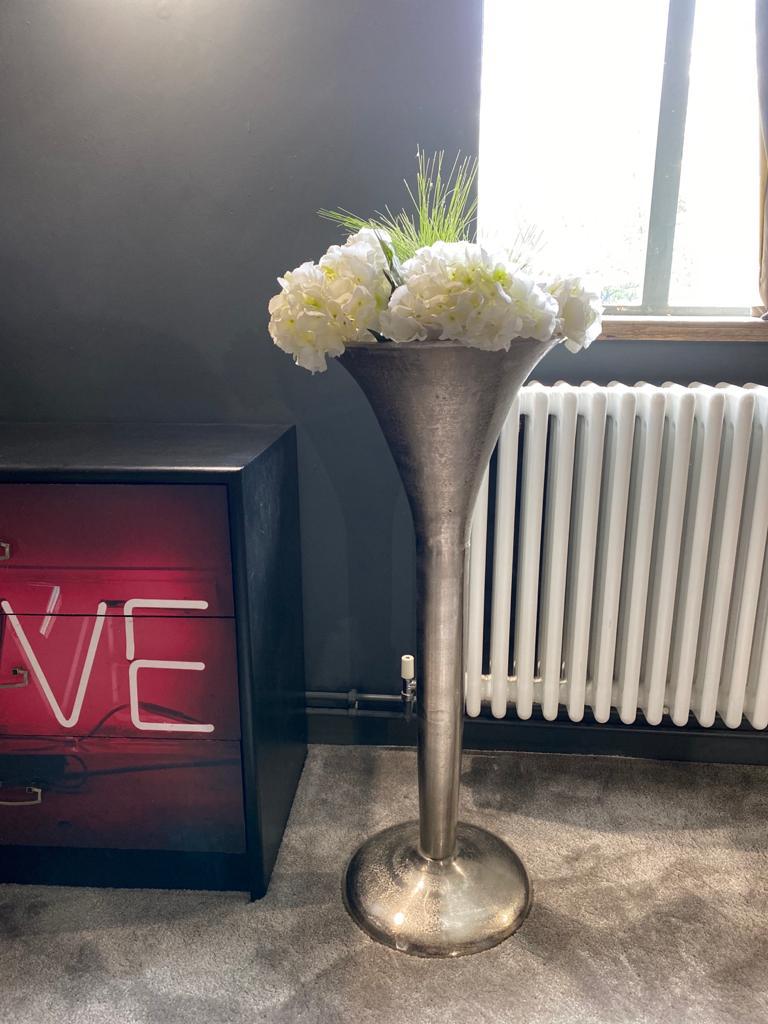 Hand Made Champagne Flute/Planter